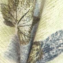 Load image into Gallery viewer, Haori Jacket Vintage(1950-1980) Moss green Full Shibori Leaves Silk #10951F2
