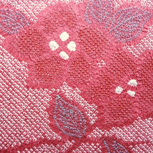 Load image into Gallery viewer, Haori Jacket Vintage(1950-1980) Reddish Pink Full Shibori Flower Silk #10215E2
