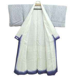 Kimono Light Blue Shibori Silk #10532B3
