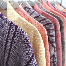 Load image into Gallery viewer, Bundle 12pcs Silk Vintage Full Shibori Haori Wholesale Bulk Free Shipping #495
