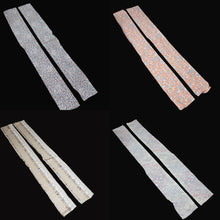 Load image into Gallery viewer, CC1003C1 Silk 8pcs Bundle Kimono Fabric Flower Blue 55.1x5.9in(140x15cm)
