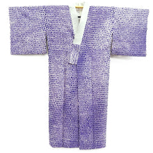 Load image into Gallery viewer, Juban Vintage(1950-1980) Blueish Purple Shibori Silk #10365F4
