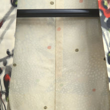 Load image into Gallery viewer, Haori Jacket Vintage(1920-1950) Cream white Meisen Plum blossom Branch Silk #11042A3
