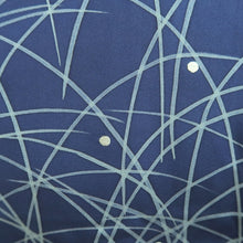 Load image into Gallery viewer, Haori Jacket Blue Tsuyushiba Silk #10852E3
