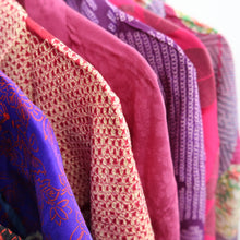 Load image into Gallery viewer, Bundle 12pcs Silk Antique Haori Jacket Wholesale Bulk Free Shipping #741
