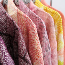 Load image into Gallery viewer, Bundle 12pcs Silk Vintage Full Shibori Haori Wholesale Bulk Free Shipping #683
