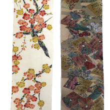 Load image into Gallery viewer, CC1007C1 Silk 8pcs Bundle Kimono Fabric Purple Light Blue 32.3x4.7in(82x12cm)
