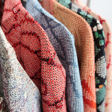 Load image into Gallery viewer, Bundle 12pcs Silk Vintage Full Shibori Haori Wholesale Bulk Free Shipping #724
