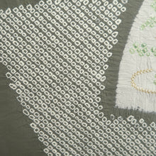Load image into Gallery viewer, Men&#39;s Juban Moss green Mountain Shibori Silk #10293E5
