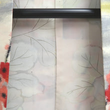 Load image into Gallery viewer, Haori Jacket Vintage(1920-1950) Cream white Meisen Plum blossom Branch Silk #11051A3
