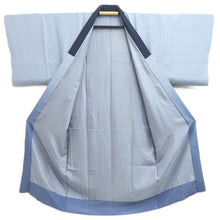 Load image into Gallery viewer, Men's Juban Blueish Gray Tiger Silk #10662C5
