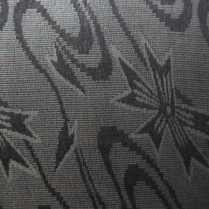 Haori Jacket Vintage(1950-1980) Black See-Through Flower Ryusui Silk #10230E2