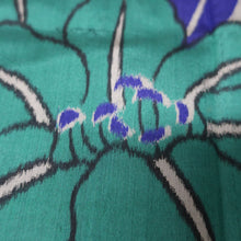 Load image into Gallery viewer, KK1496A2 Silk Kimono Fabric Vintage(Pre-1920) Meisen Gray 42.9x11.8in(109x30cm)
