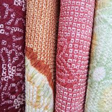 Load image into Gallery viewer, Bundle 12pcs Silk Vintage Full Shibori Haori Wholesale Bulk Free Shipping #704
