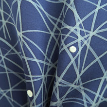 Load image into Gallery viewer, Haori Jacket Blue Tsuyushiba Silk #10852E3
