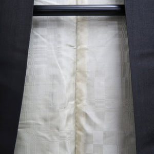 Men's Haori Vintage(1950-1980) Black Montsuki Silk #10423A2