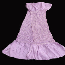 Load image into Gallery viewer, Silk Japanese Obiage Shibori Light Purple 50.4x5.9in(128x15cm) A#10056
