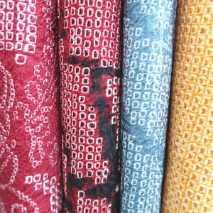 Bundle 12pcs Silk Vintage Full Shibori Haori Wholesale Bulk Free Shipping #487