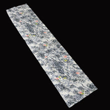 Load image into Gallery viewer, KK1507A2 Silk Kimono Fabric Vintage(1920-1950) Meisen White 61.0x12.6in(155x32cm)
