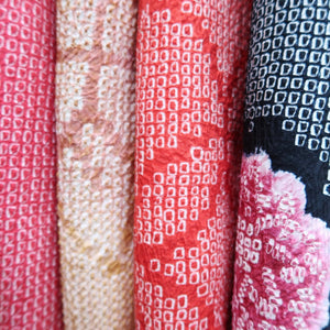 Bundle 12pcs Silk Vintage Full Shibori Haori Wholesale Bulk Free Shipping #704