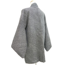 Load image into Gallery viewer, Haori Jacket Vintage(1950-1980) Black Shibori Silk #10602C2

