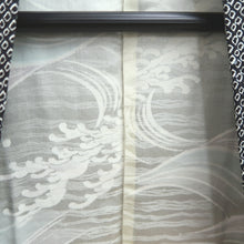Load image into Gallery viewer, Haori Jacket Vintage(1950-1980) Black Full Shibori Botanical Silk #10952F2
