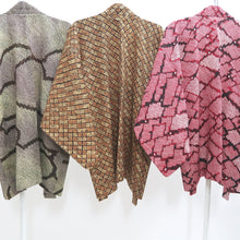 Load image into Gallery viewer, Bundle 12pcs Silk Vintage Full Shibori Haori Wholesale Bulk Free Shipping #724
