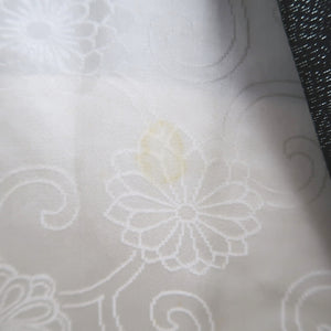 Haori Jacket Vintage(1950-1980) Black Gold Flower Silk #9718A1