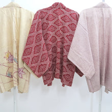 Load image into Gallery viewer, Bundle 12pcs Silk Vintage Full Shibori Haori Wholesale Bulk Free Shipping #788
