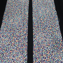 Load image into Gallery viewer, CC1003C1 Silk 8pcs Bundle Kimono Fabric Flower Blue 55.1x5.9in(140x15cm)
