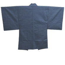 Load image into Gallery viewer, Men's Haori Vintage(1950-1980) Dark Blue Dragon Silk #10639C4
