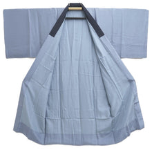 Load image into Gallery viewer, Men's Juban Grayish Blue Landscape Silk #10873E4
