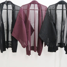 Load image into Gallery viewer, Bundle 12pcs Silk See-Through Haori Jacket Wholesale Bulk Free Shipping #691
