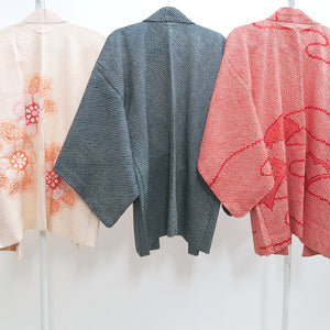 Bundle 12pcs Silk Vintage Full Shibori Haori Wholesale Bulk Free Shipping #509