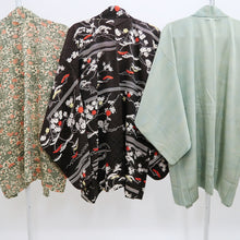 Load image into Gallery viewer, Bundle 15pcs Silk Haori Jacket Wholesale Bulk Free Shipping #601
