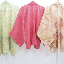 Load image into Gallery viewer, Bundle 12pcs Silk Vintage Full Shibori Haori Wholesale Bulk Free Shipping #704
