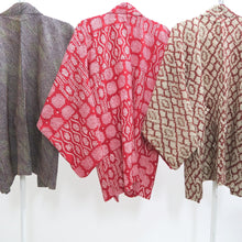 Load image into Gallery viewer, Bundle 12pcs Silk Vintage Full Shibori Haori Wholesale Bulk Free Shipping #724
