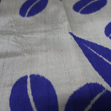 Load image into Gallery viewer, KK1497A2 Silk Kimono Fabric Vintage(Pre-1920) Meisen Gray 57.1x12.6in(145x32cm)
