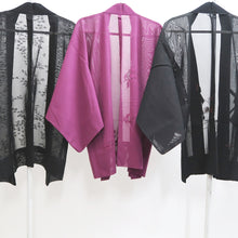 Load image into Gallery viewer, Bundle 12pcs Silk See-Through Haori Jacket Wholesale Bulk Free Shipping #518
