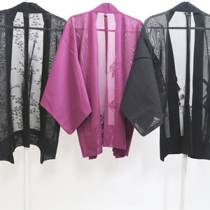 Bundle 12pcs Silk See-Through Haori Jacket Wholesale Bulk Free Shipping #518