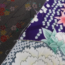 Load image into Gallery viewer, CC1008C1 Silk 8pcs Bundle Kimono Fabric Blue Green 31.1x4.7in(79x12cm)
