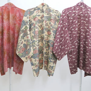 Bundle 15pcs Silk Haori Jacket Wholesale Bulk Free Shipping #637