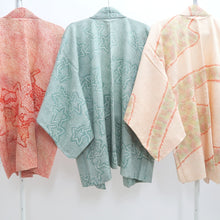 Load image into Gallery viewer, Bundle 12pcs Silk Vintage Full Shibori Haori Wholesale Bulk Free Shipping #715
