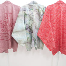 Load image into Gallery viewer, Bundle 12pcs Silk Vintage Full Shibori Haori Wholesale Bulk Free Shipping #728

