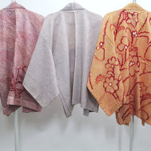 Load image into Gallery viewer, Bundle 12pcs Silk Vintage Full Shibori Haori Wholesale Bulk Free Shipping #483
