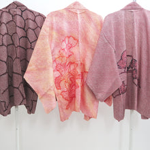 Load image into Gallery viewer, Bundle 12pcs Silk Vintage Full Shibori Haori Wholesale Bulk Free Shipping #683
