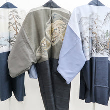 Load image into Gallery viewer, Bundle 12pcs Silk Vintage Men&#39;s Graphic Lining Haori Jacket Free Shipping #720
