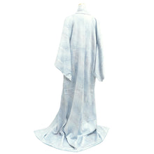 Load image into Gallery viewer, Kimono Light Blue Shibori Silk #10533B3
