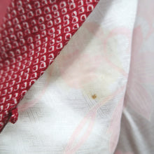 Load image into Gallery viewer, Haori Jacket Red Full Shibori Bamboo Silk #10712D2
