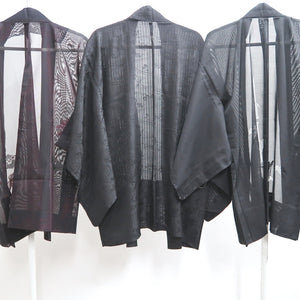 Bundle 12pcs Silk See-Through Haori Jacket Wholesale Bulk Free Shipping #585